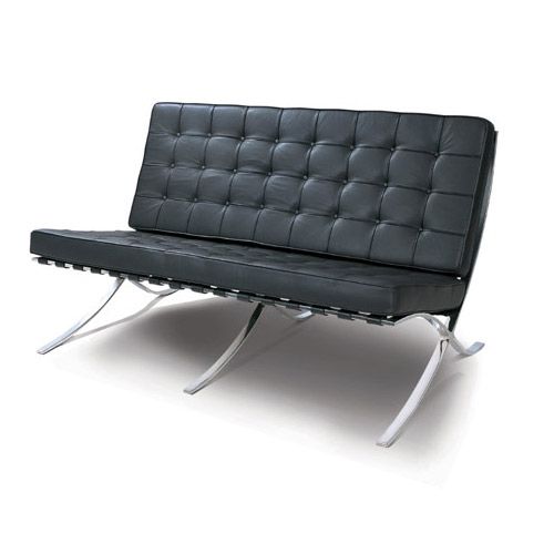 תמונה של Mies van der Rohe Barcelona - Loveseat Sofa (1929)